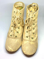 Load image into Gallery viewer, Antique Beige Leather Toddler Boots
