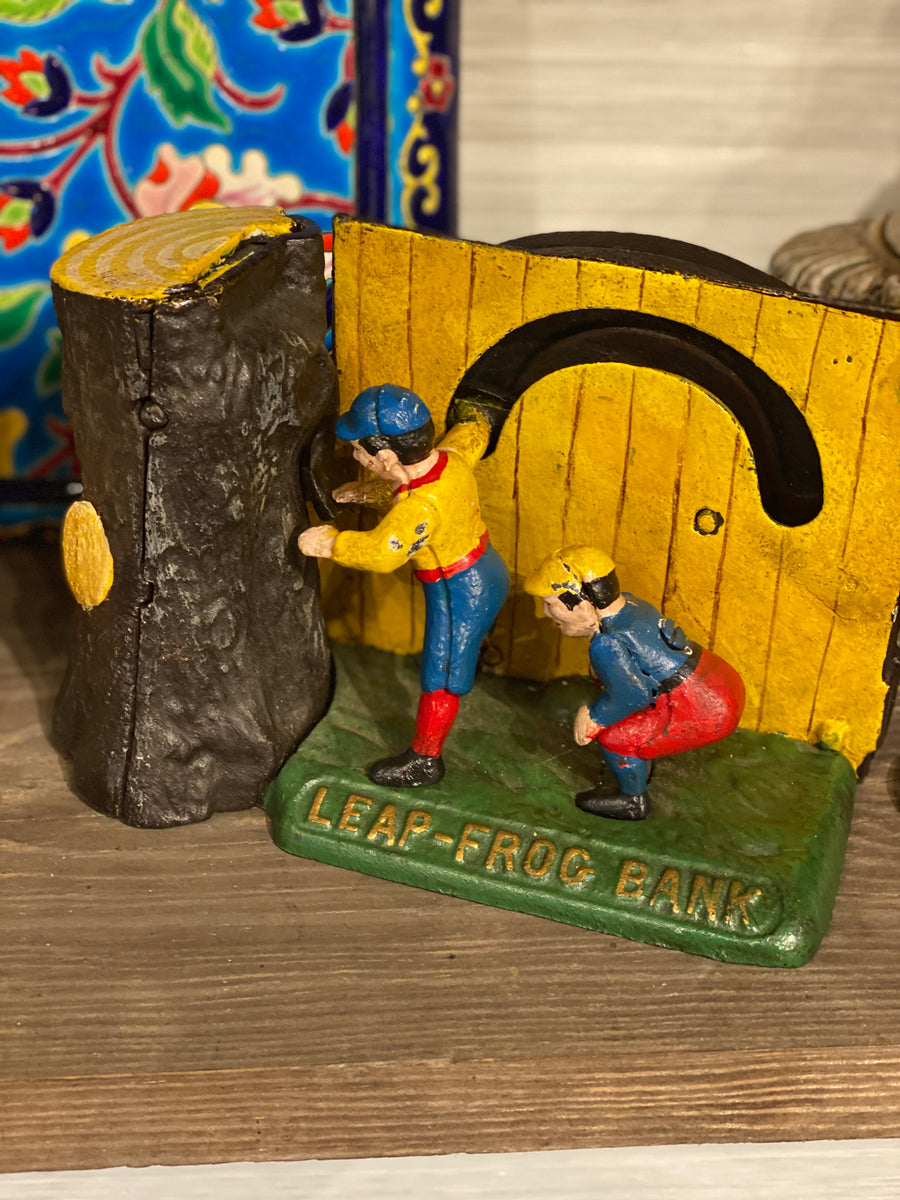 Leapfrog piggy deals bank