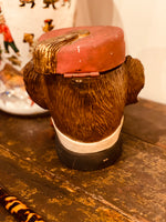 Load image into Gallery viewer, Vintage Tobacco Pot Bear

