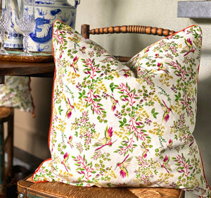 Garden Of Joy Luxury Velvet Cushion