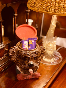 Vintage Tobacco Pot Bear