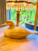 Load image into Gallery viewer, Vintage Decoy Duck light wood
