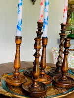 Load image into Gallery viewer, Antique set of English Victorian Candlesticks
